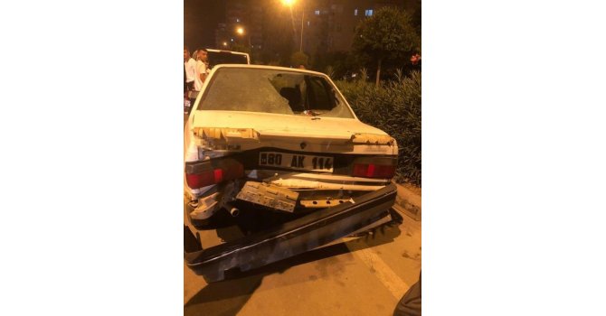 Adana’da trafik kazası: 2 yaralı