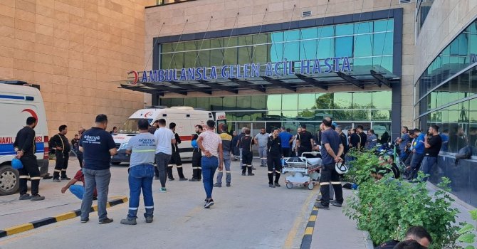 Patlamada yaralanan işçilerin tedavileri sürüyor