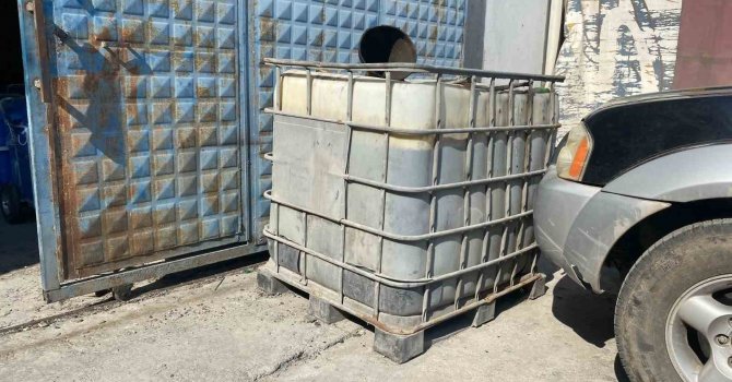 7 bin litre kaçak akaryakıt ele geçirildi