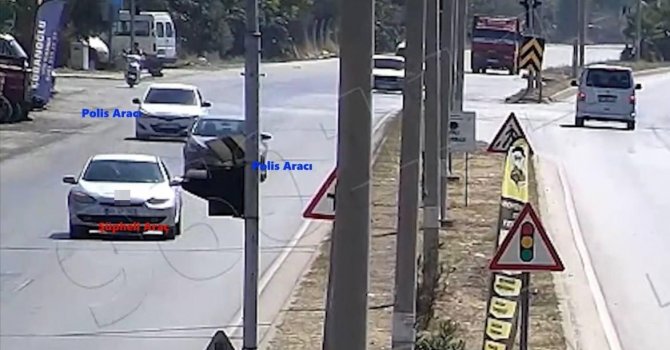 Osmaniye’de film sahnelerini aratmayan kovalamaca KGYS kameralarına yansıdı