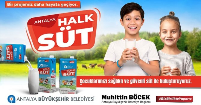 Büyükşehir’in Halk Süt Projesi Başlıyor