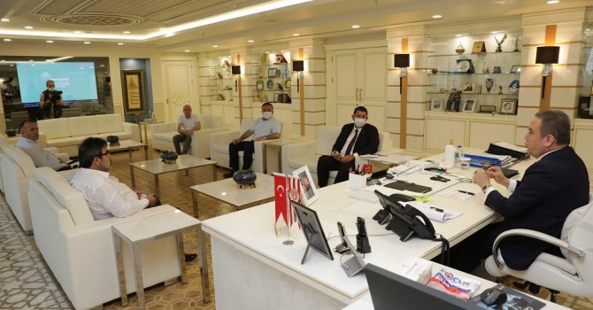 AESOB’tan Başkan Böcek’e destek teşekkürü