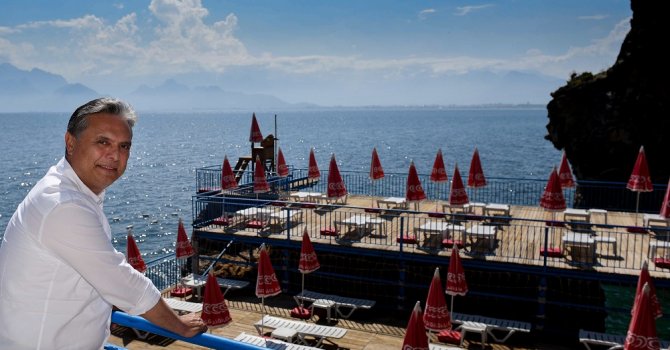 Falez plajları Pazartesi açılıyor