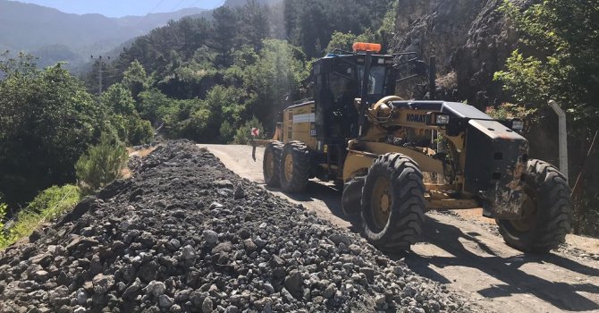 Büyükşehir Belediyesi yaylalara ulaşımı kolaylaştırıyor