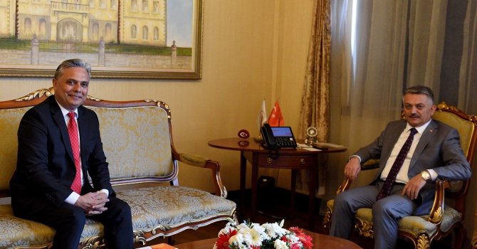Başkan Uysal, Vali Yazıcı’yı ziyaret etti