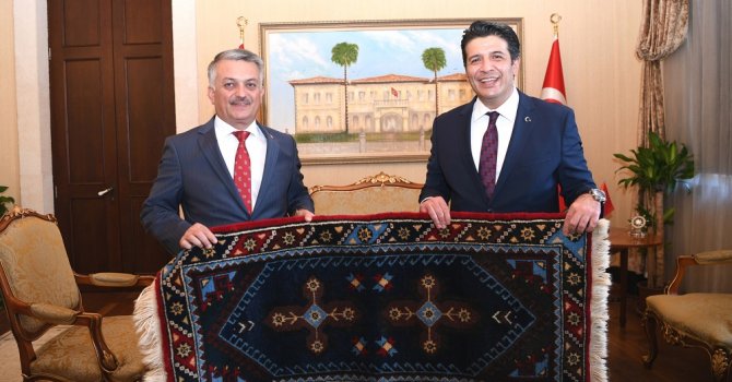 Başkan Genç'ten Vali Yazıcı'ya ziyaret