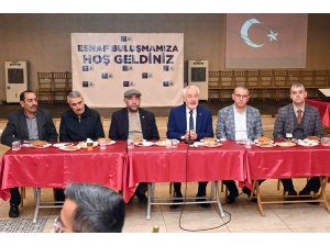 Başkan Başdeğirmen, Sanayi Sitesi esnafıyla bir araya geldi