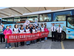 Kaleiçi, Çin yollarında tanıtılıyor