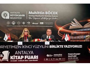 13. Antalya Kitap Fuarı 24 Kasım’da başlıyor