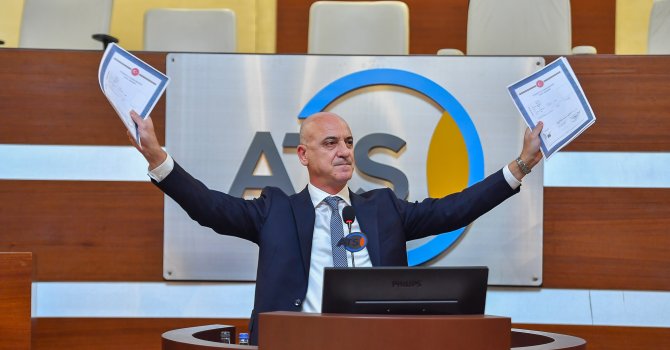 ATSO BAŞKANI ALİ BAHAR: “MÜJDENİN HAYAT BULMUŞ HALİ”