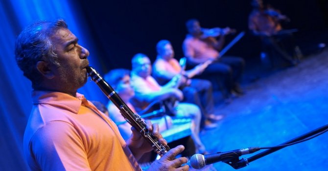 Muratpaşa Temizlik İşleri müzik grubu gecenin yıldızı oldu