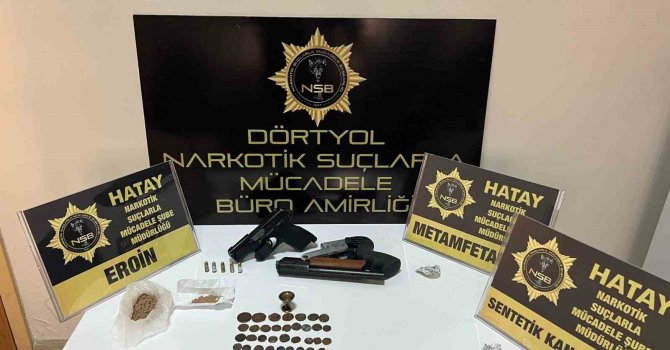 Hatay’da yakalanan 3 şüpheli şahıstan 1’i tutuklandı
