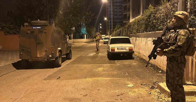 Mersin’de terör örgütlerine operasyon: 12 gözaltı kararı