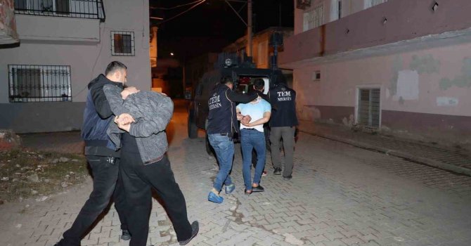 Mersin’de PKK/KCK ve FETÖ/PDY operasyonu: 10 gözaltı
