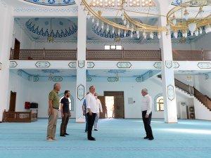 Başkan Uysal, Burdurlu Hasan Dikici Camii’nde