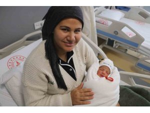 Rekor sürede tamamlanan, hastanede ilk doğum gerçekleşti