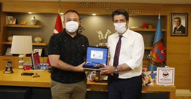 Başkan Genç'e esnaf odalarından teşekkür