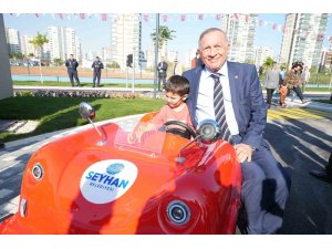 Seyhan Belediyesi tarafından çocuk trafik eğitim parkı açıldı