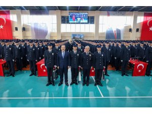 Mersin’de 446 polis adayı mezun oldu