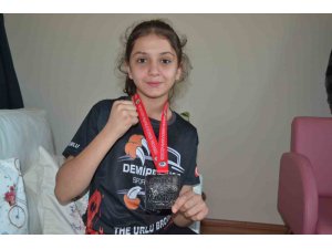 12 yaşına 9 şampiyonluk sığdırdı, son şampiyonada Avrupa ikincisi oldu