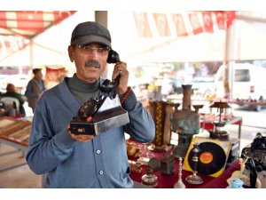 Antika tutkunları Antika Pazarında buluştu