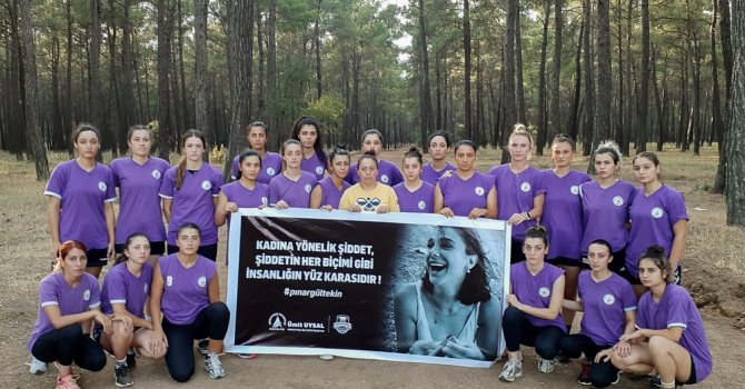 Son antrenmanda Pınar için koştular