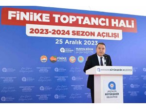 Başkan Böcek: "Finike’mize 690 milyon TL’lik yatırım yaptık"