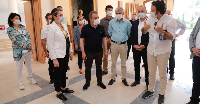 Başkan Böcek Karaalioğlu Kent Yaşam Parkı Projesi’ni inceledi