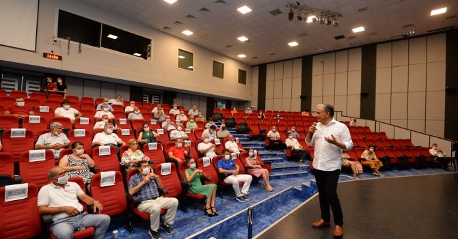 Sağlıklı Muratpaşa Hareketi muhtarlara anlatıldı