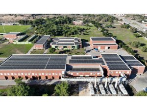 Lara Atıksu Tesisi’ne GES kuruldu