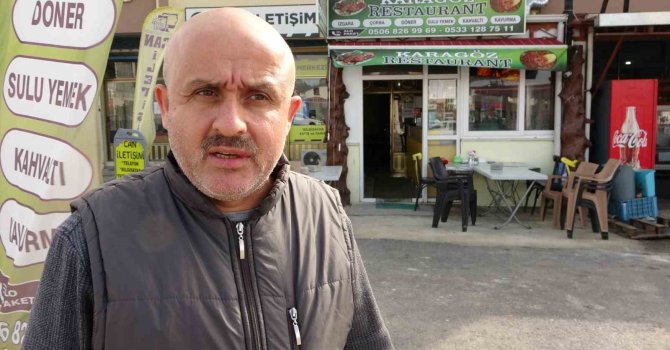 Komşularının telefonuyla işyerine geldi, müdahale edince bir dayak yemediği kaldı