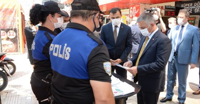 Antalya'da koronavirüs denetimi