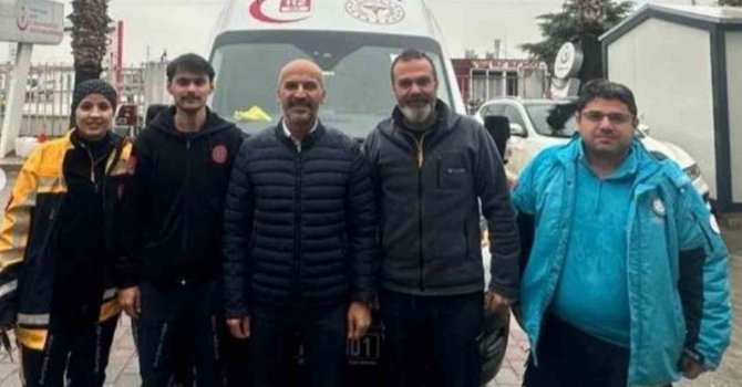 Hatay’da modern cihazlarla donatılan 2 ambulans hizmete başladı