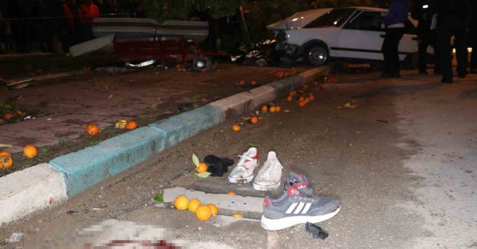 Tofaş otomobil ile motosiklet çarpıştı: 1 ölü, 3 yaralı