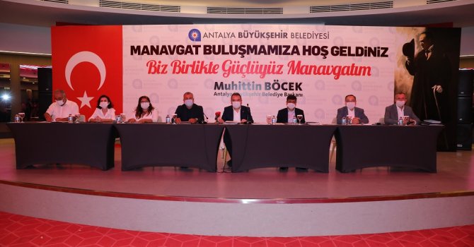 Manavgat’a 625 milyon TL’lik yatırım sözü