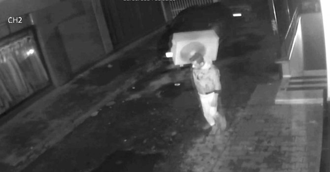 Klima ünitesini çaldı, yakalanınca "Şeytana uydum" dedi