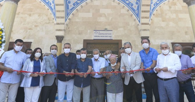 Burdurlu Hasan Dikici Camii ibadete açıldı