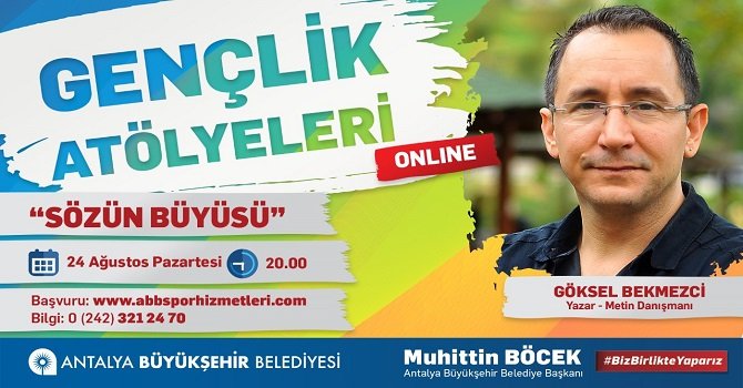 Büyükşehir’den Gençlik Atölyeleri