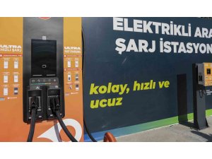 Büyükşehir Belediyesi 25 elektrikli araç şarj istasyonu kurdu