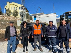 Akseki’de kooperatiflere sulama borusu hibe edildi