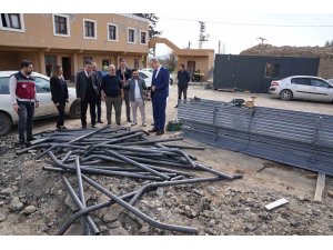 Kozan canlı hayvan pazarı yapımı devam ediyor