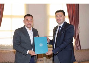 Başkan Yücel’den tarihi protokol