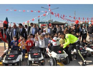 Silifke’de çocuklar için trafik eğitim parkı açıldı