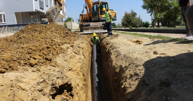 Manavgat Emek Mahallesi’ne ek kanalizasyon