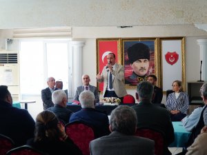 KOTAN EMEKLİ ASKERLERLE BULUŞTU