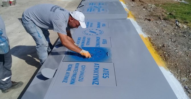 Kepez’de konteynerler yeraltına