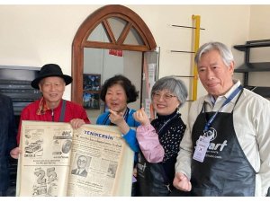 71 yıl önceki gazete kupürleri Koreli sanatçıları duygulandırdı