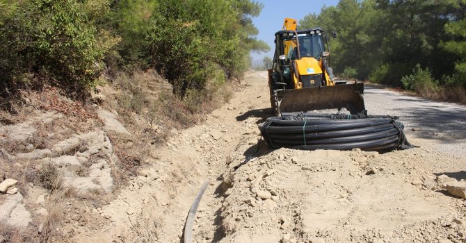 Manavgat Yukarı Işıklar’ın su sorunu çözülüyor