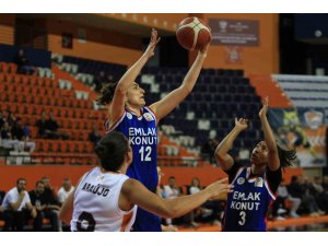 Kadınlar Basketbol Süper Ligi: ÇBK Mersin: 93  - Emlak Konut: 80