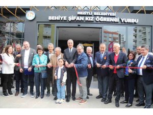 Mezitli’de 306 kapasiteli kız öğrenci yurdu açıldı